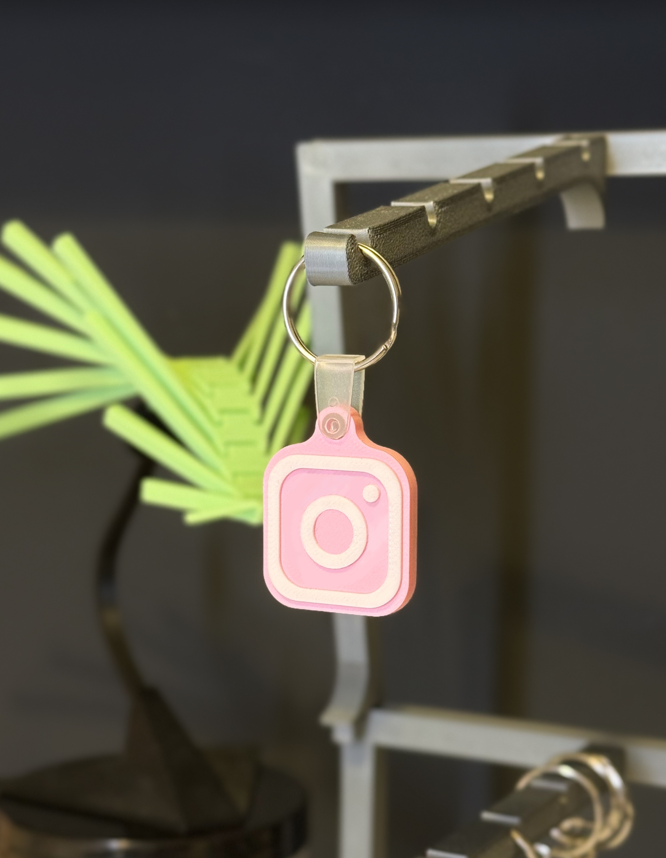 Instagram NFC keychain